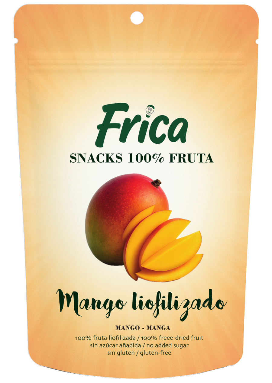 Frica Mango liofilizada — parte delantera