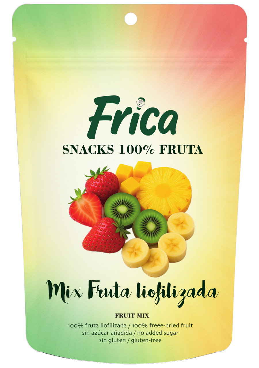 Frica Mix Fruta liofilizada — parte delantera