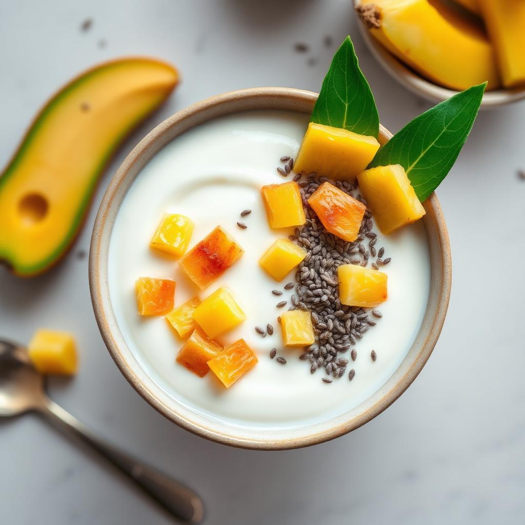 Smoothie bowl tropical